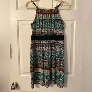 En Focus Studio Boho Aztec sleeveless dress Size 10P‎
